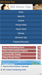 Mobile Screenshot of diy-home-tips.com